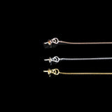 TS-007 Tassel Findings 925 Sterling Silver Earring Accessory