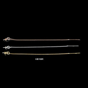 TS-007 Tassel Findings 925 Sterling Silver Earring Accessory