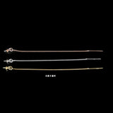 TS-007 Tassel Findings 925 Sterling Silver Earring Accessory