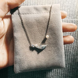 TS-DZ022 Toss Bear Sterling Silver Necklace Women's