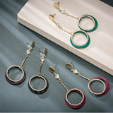 925 Silver Bear Earrings Cute Dangle Drop Hook