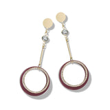925 Silver Bear Earrings Cute Dangle Drop Hook