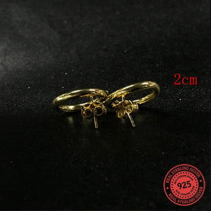925 Silver Spain Bear Earrings, Cute Animal Design Jewelry