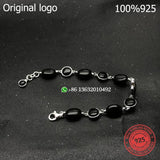 925 Silver Fine Toss Bear Bracelet Gemstone Women's Jewelry