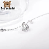 Spanish Bear Gemstone Pendant Necklace