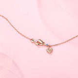 Spanish Bear Gemstone Pendant Sterling Silver Bracelet