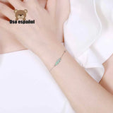 Spanish Bear Gemstone Pendant Necklace - Natural Stone Jewelry