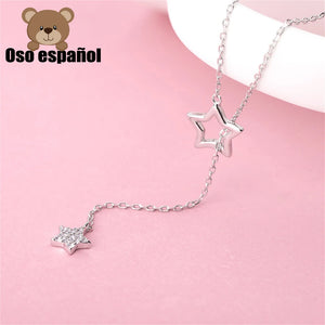 Spanish Bear Gemstone Pendant Necklace High Quality Sterling Silver