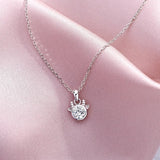 Spanish Bear Gemstone Pendant Necklace Sterling Silver Necklace