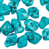 0.5lb Green Howlite Turquoise Stone Reiki Stone