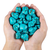 0.5lb Green Howlite Turquoise Stone Reiki Stone
