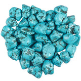 0.5lb Green Howlite Turquoise Stone Reiki Stone