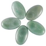 1.5 inch Natural Hand Carved Thumb Worry Stone Healing Crystal
