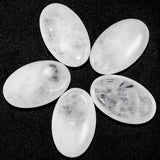 1.5 inch Natural Hand Carved Thumb Worry Stone Healing Crystal
