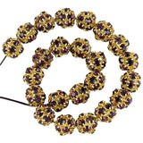 10mm Mixed Rhinestone Spacer Beads Jewelry Making