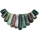 11pcs Green Aventurine Stone Bead Set for Jewelry Making
