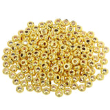 14x7mm Golden Hematite Big Hole Stone Loose Beads