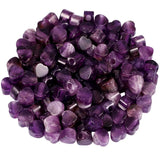 Crystal Gemstone Heart Shape Large Hole Beads for European Charms Bracelet