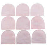 Thumb Stone Semicircle Reiki Healing Crystal Balancing Pocket Palm