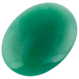 5Pc Green Aventurine Oval Worry Stones, Healing Crystal Chakra Reiki Balancing