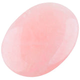 Pink Quartz Worry Stones, Palm Pocket Healing Crystal Chakra Balancing