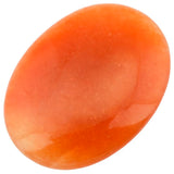 Red Aventurine Oval Worry Stones Healing Crystal Chakra Reiki Balancing