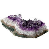Natural Amethyst Crystal Geode Specimen Home Decoration