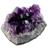 Natural Amethyst Crystal Geode Specimen Home Decoration