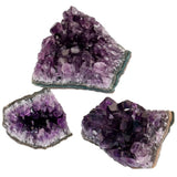 Purple Quartz Geode Druzy Crystal Reiki Healing Gem