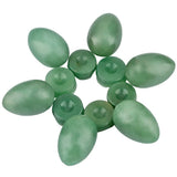 Green Aventurine Egg Sphere & Stand Healing Crystal Chakra Balancing