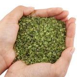 1lb Green Peridot Quartz Tumbled Stone Chips Crushed Pieces Beads Jewelry