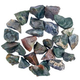 1lb Natural Indian Agate Rough Stones for Tumbling, Cabbing, Lapidary