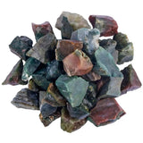 1lb Natural Indian Agate Rough Stones for Tumbling, Cabbing, Lapidary