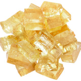 Natural Yellow Calcite Crystal Rough Stones for Tumbling, Cabbing