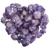1lb Purple Crystal Quartz Healing Stone Garden Decoration