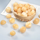 1lb Tumbled Polished Yellow Jade Reiki Healing Stone for Wicca