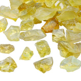 Yellow Crystal Quartz Raw Rough Stones for Tumbling, Cabbing