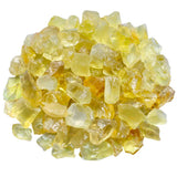 Yellow Crystal Quartz Raw Rough Stones for Tumbling, Cabbing