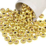 20pcs Hematite Big Hole Spacer Beads for Jewelry Making