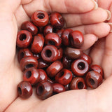 20pcs Natural Crystal Stone Beads 14x8mm Loose Spacer for Jewelry Making