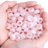 20pcs Natural Crystal Stone Beads 14x8mm Loose Spacer for Jewelry Making