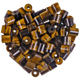 20pcs Natural Crystal Stone Beads Cylindrical Spacer Bead Jewelry Making DIY