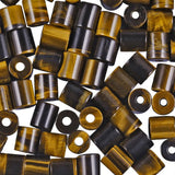 20pcs Natural Crystal Stone Beads Cylindrical Spacer Bead Jewelry Making DIY