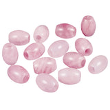 20pcs Natural Crystal Stone Big Hole Bead Reiki Spacer Beads For DIY Necklace