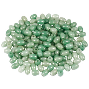 20pcs Natural Crystal Stone Big Hole Bead Reiki Spacer Beads For DIY Necklace