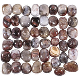 460g Irregular Hematite Rutilated Quartz Agate Gem Stone Craft