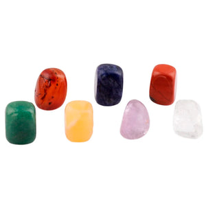 7 Chakra Crystal Tumbled Stones Set