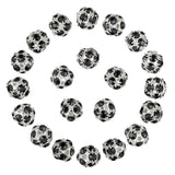 8mm Rhinestone Ball Beads Silver Round Spacer Jewelry Making