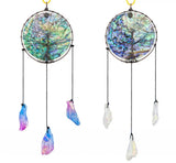 Abalone Shell Tree of Life Hanging Ornament Pendant