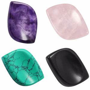 Crystal Rhombus Thumb Worry Stone - Anxiety Healing Reiki Chakra